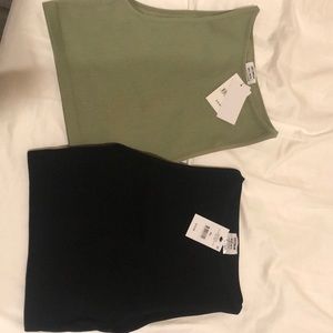 Cotton crop tank tops